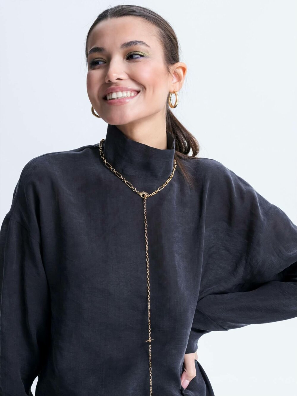 Long chain necklace